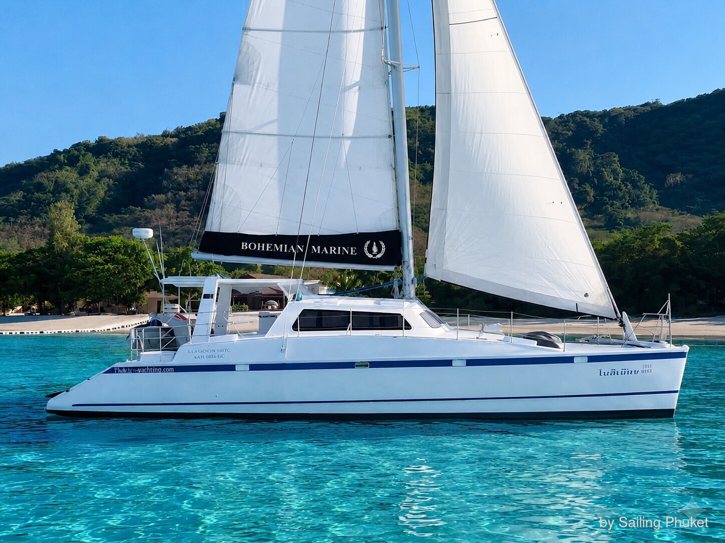 Bohemian - private sailing catamaran charter in Phuket