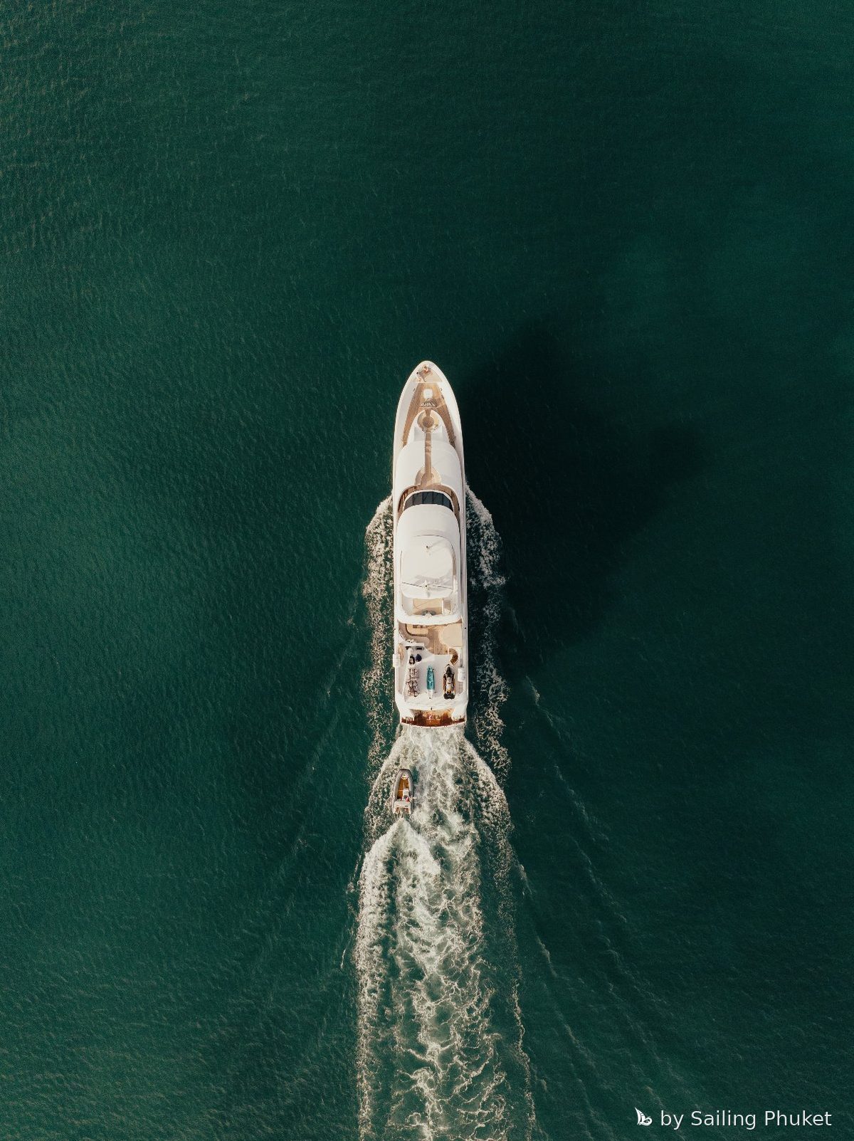 130ft Sea Bear on a private charter around Phuket's islands