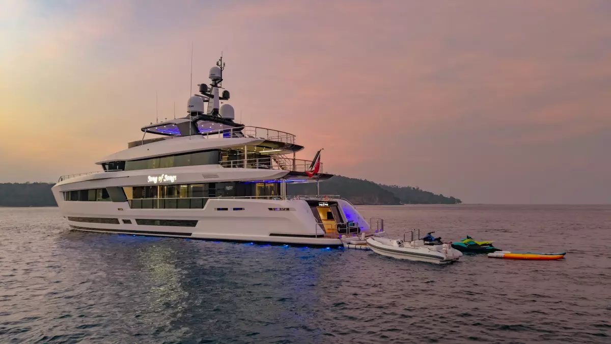 139ft Song of Songs - private superyacht charter in Phuket