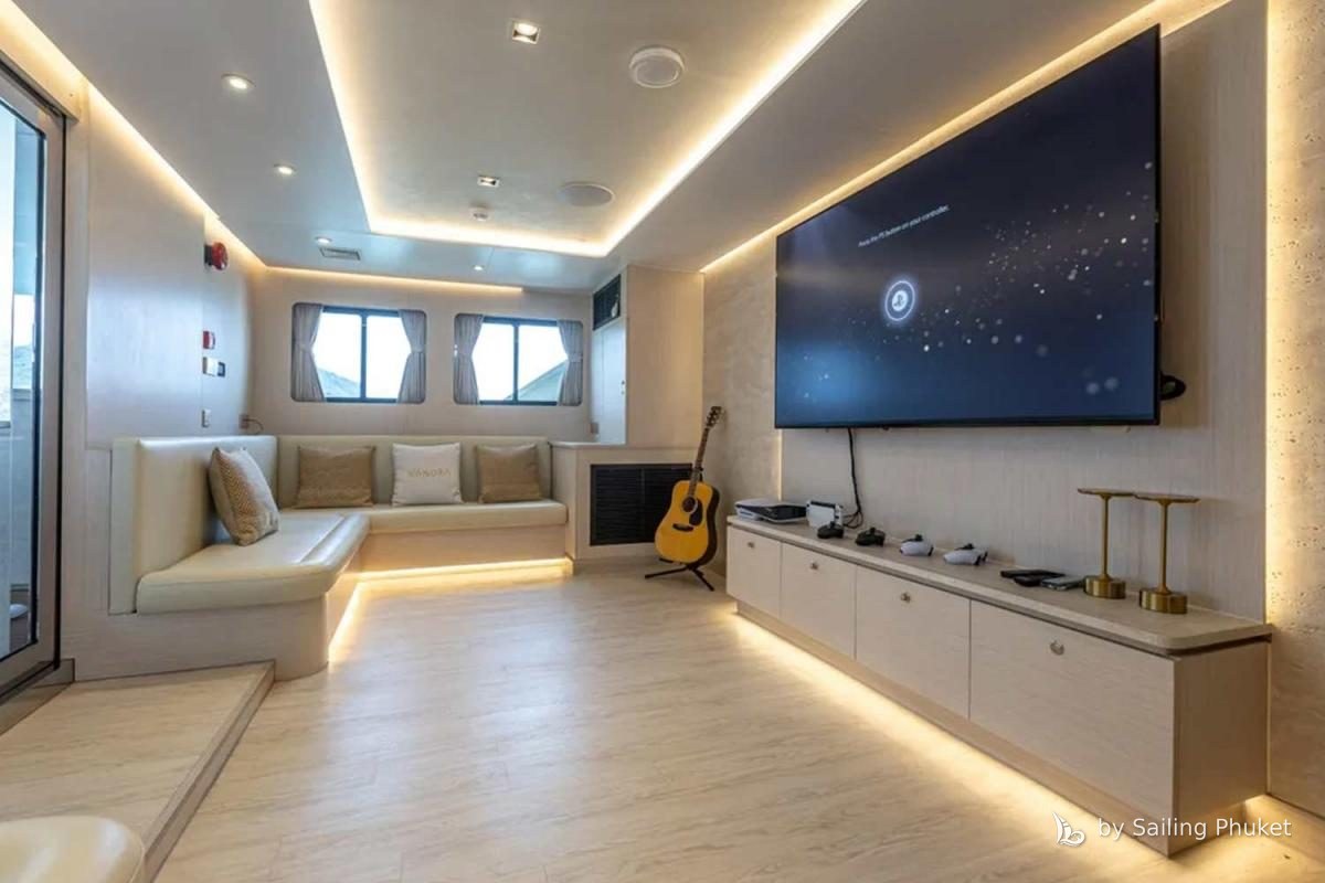 170ft Liveaboard Yacht on a private charter around Phuket's islands