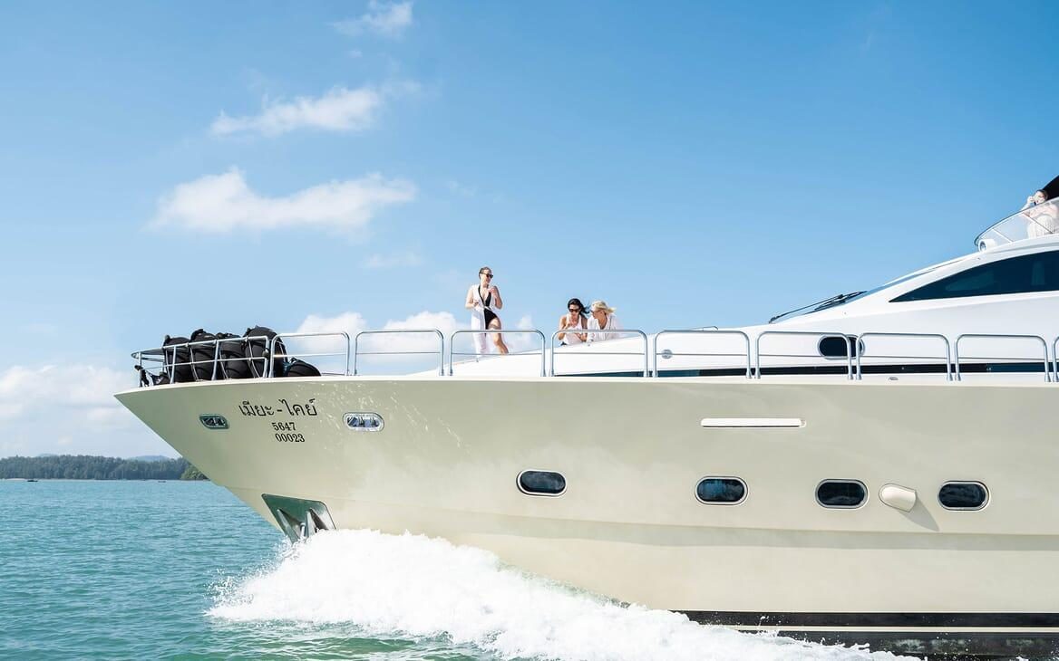 Bilgin 98ft - private superyacht charter in Phuket
