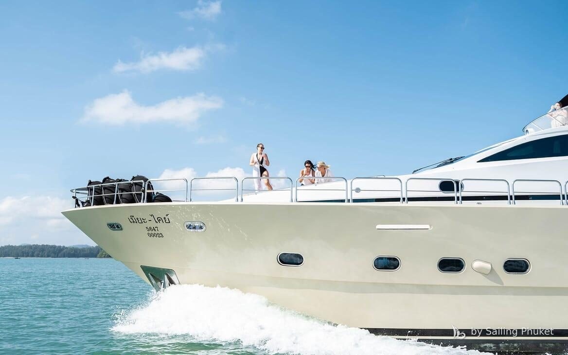 Bilgin 98ft - VIP yacht charter in Phuket