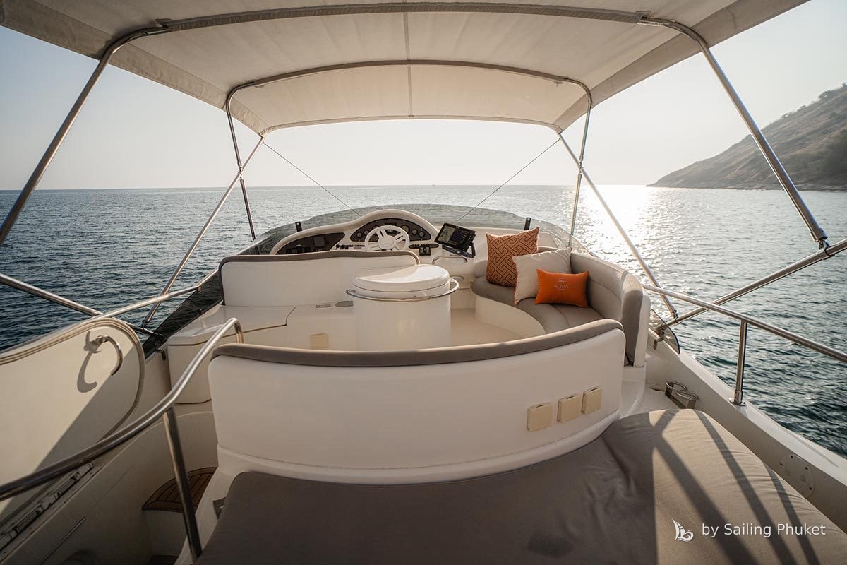 Azimut 46ft - private motor yacht charter in Phuket