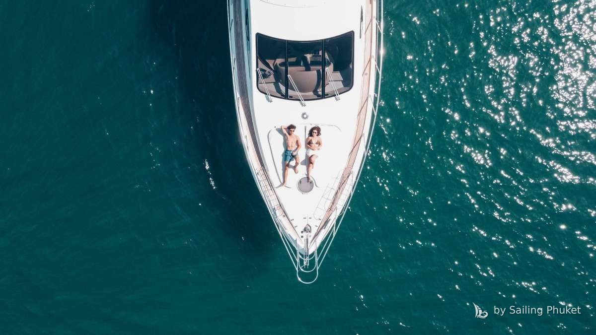 Azimut 55ft - private motor yacht charter in Phuket