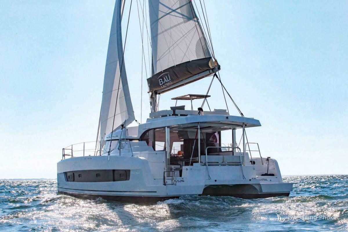 Bali Catamaran 40ft on a private charter around Phuket's islands