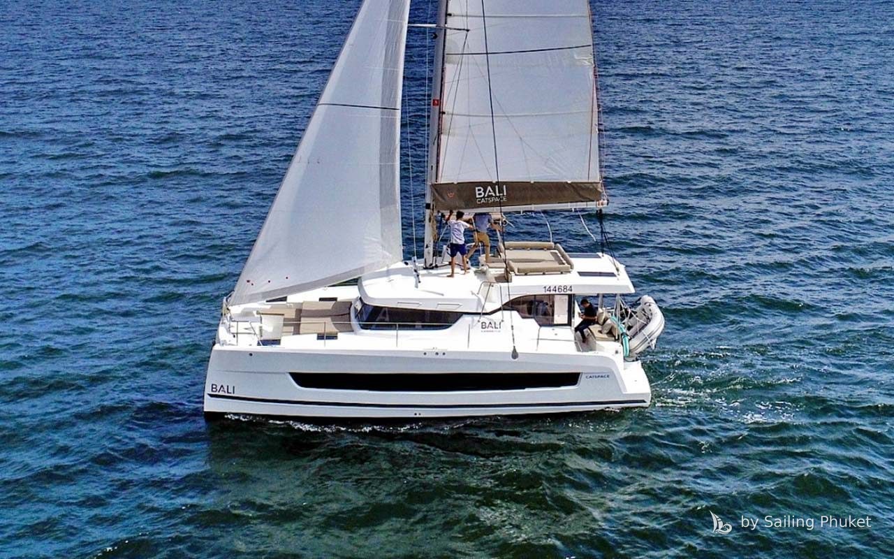 Bali Catamaran 40ft - private sailing catamaran charter in Phuket