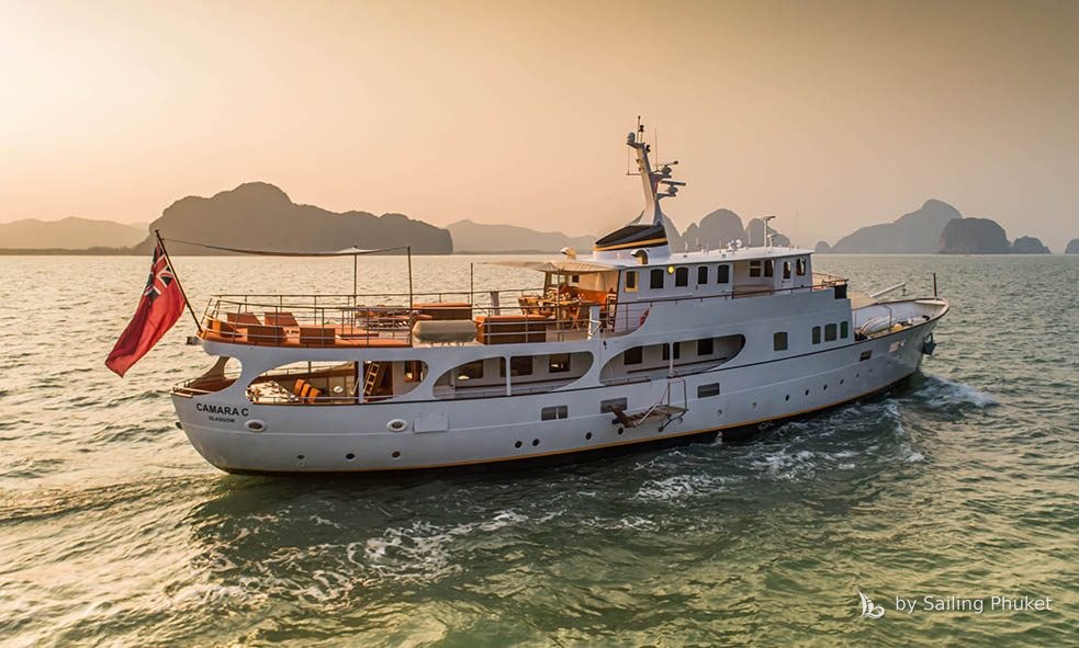 Camara 105ft - VIP yacht charter in Phuket