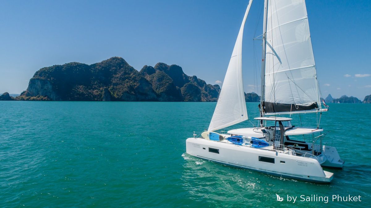 Cloud Dancer on a private charter around Phuket's islands