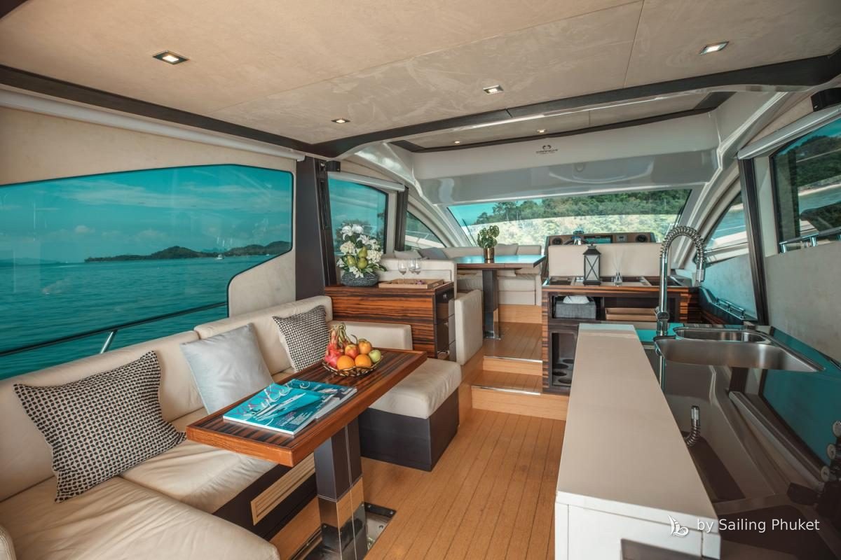 58ft Scenery on a private charter around Phuket's islands