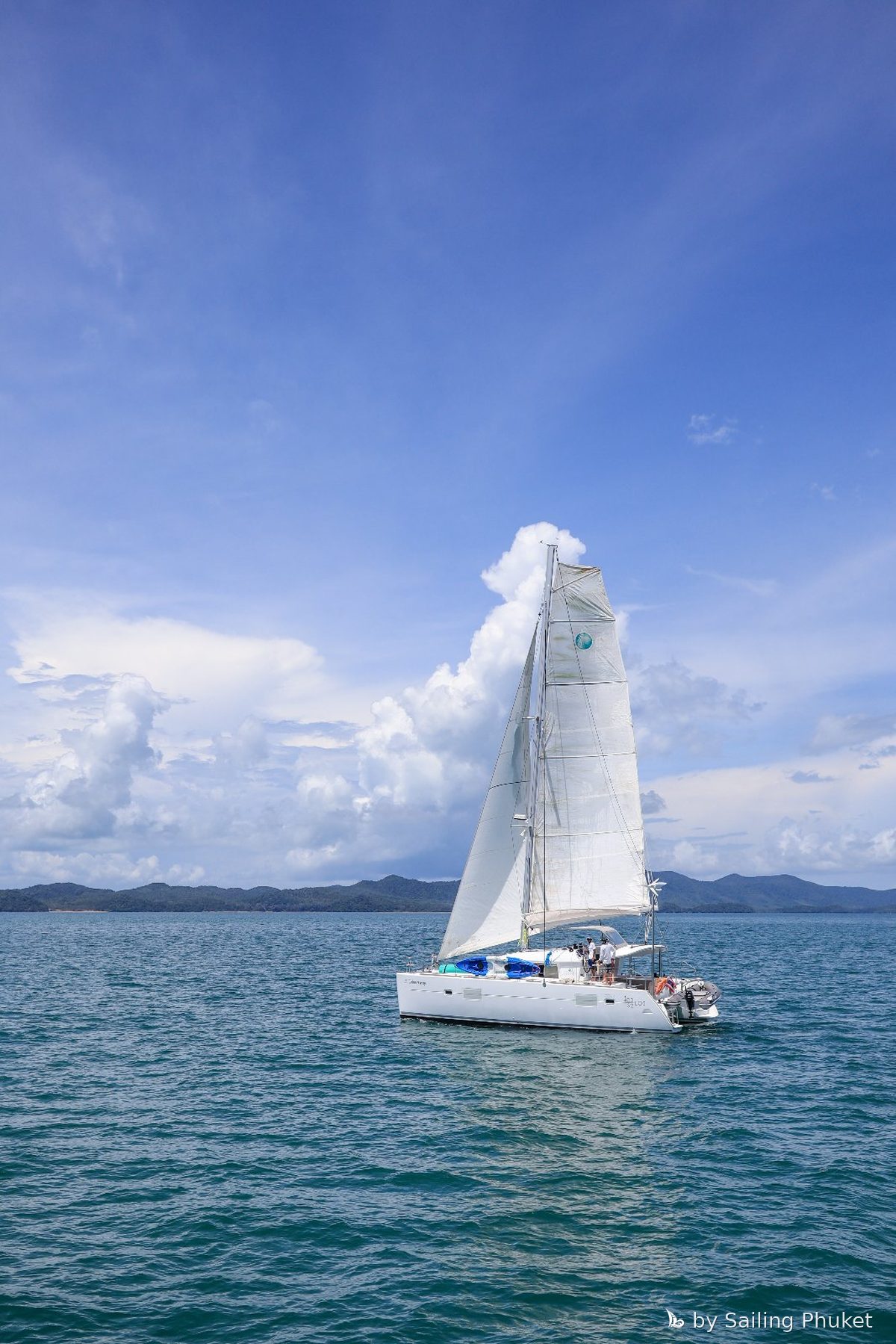 Eos on a private charter around Phuket's islands