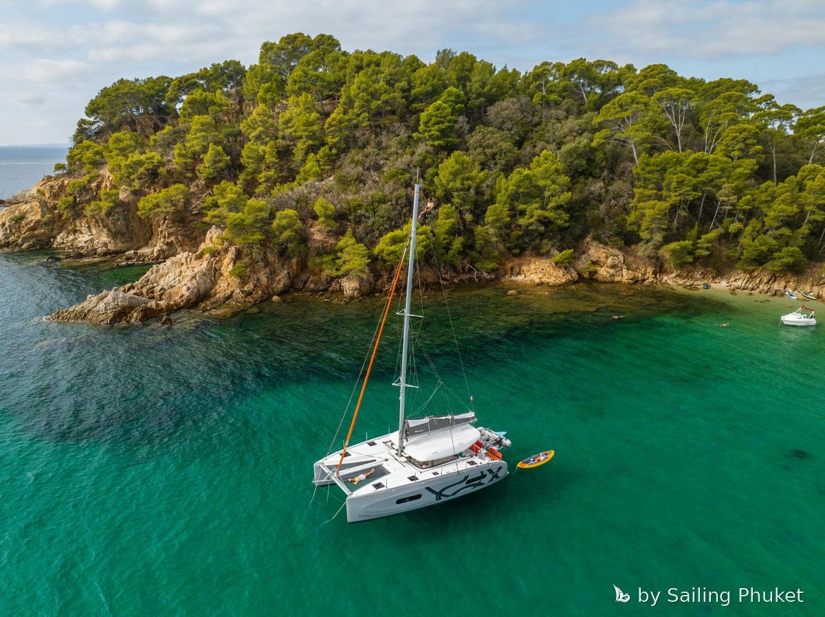 Excess 11 on a private charter around Phuket's islands