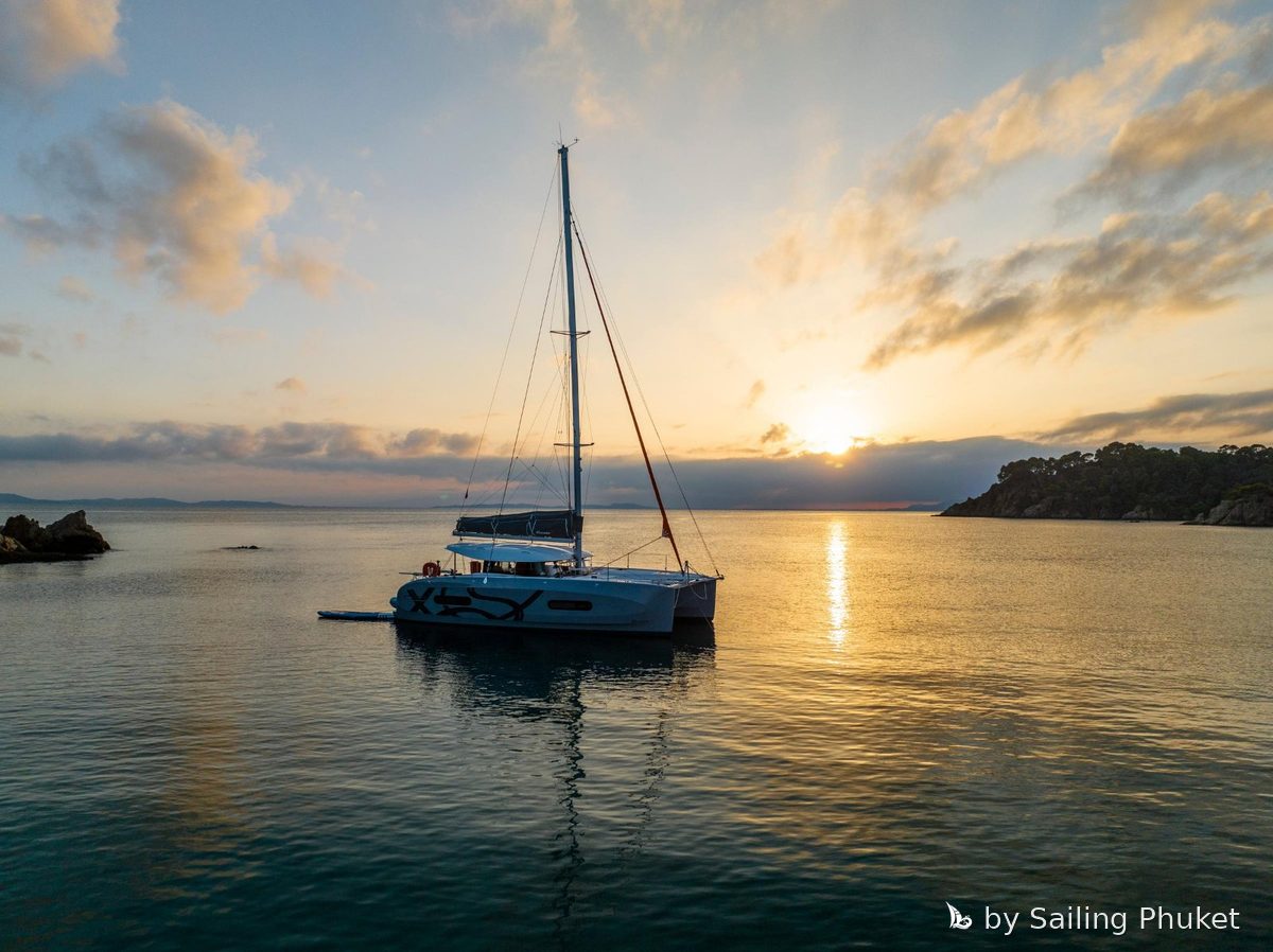 Excess 11 on a private charter around Phuket's islands