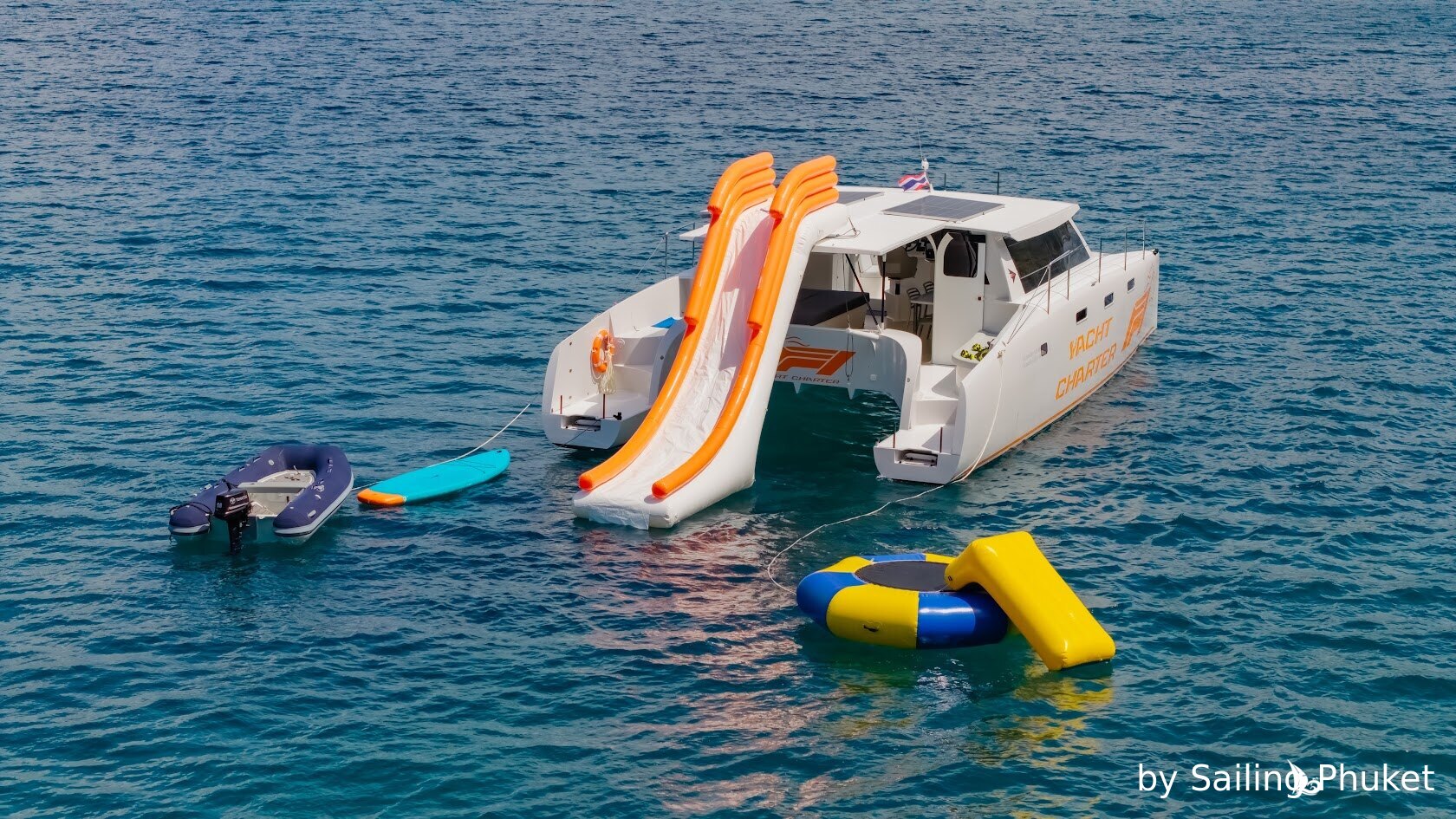 F1 on a private charter around Phuket's islands