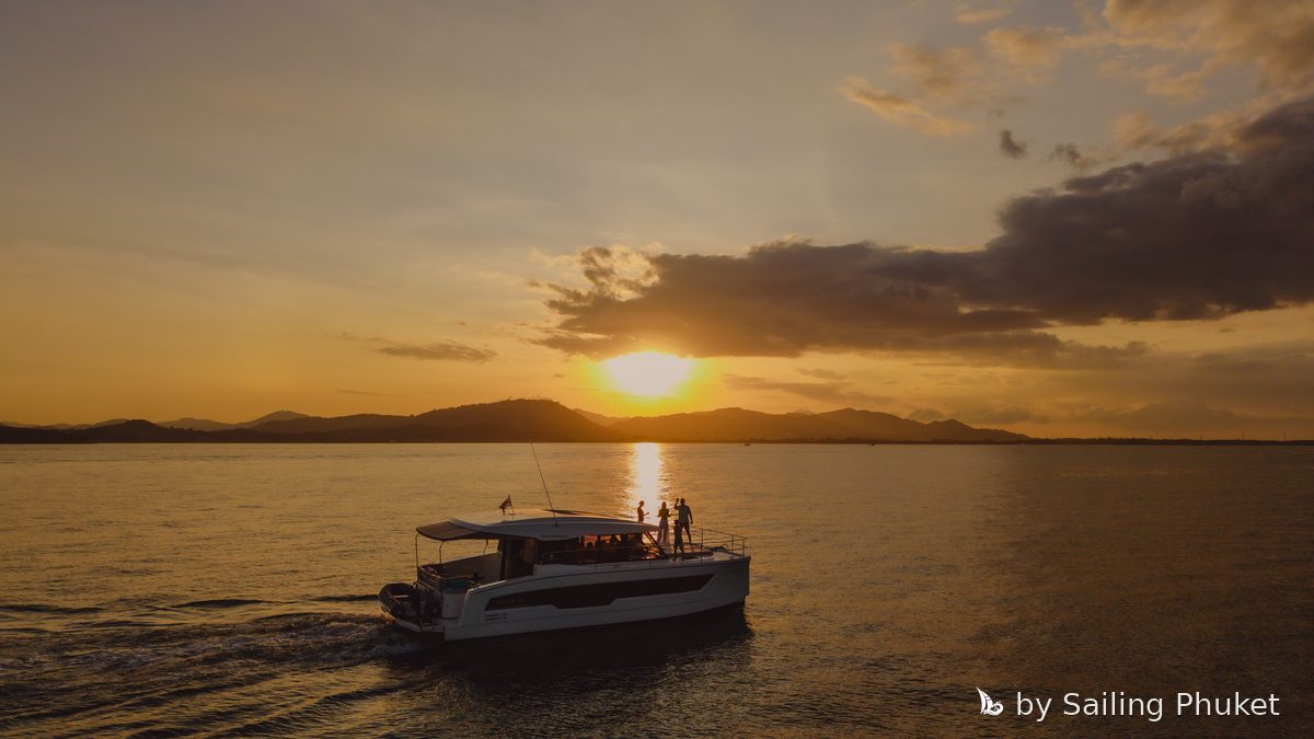 Fountaine Pajot MY4.S SUAY on a private charter around Phuket's islands