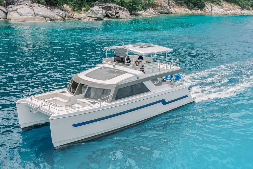 Power Catamaran 53ft - private power catamaran charter in Phuket