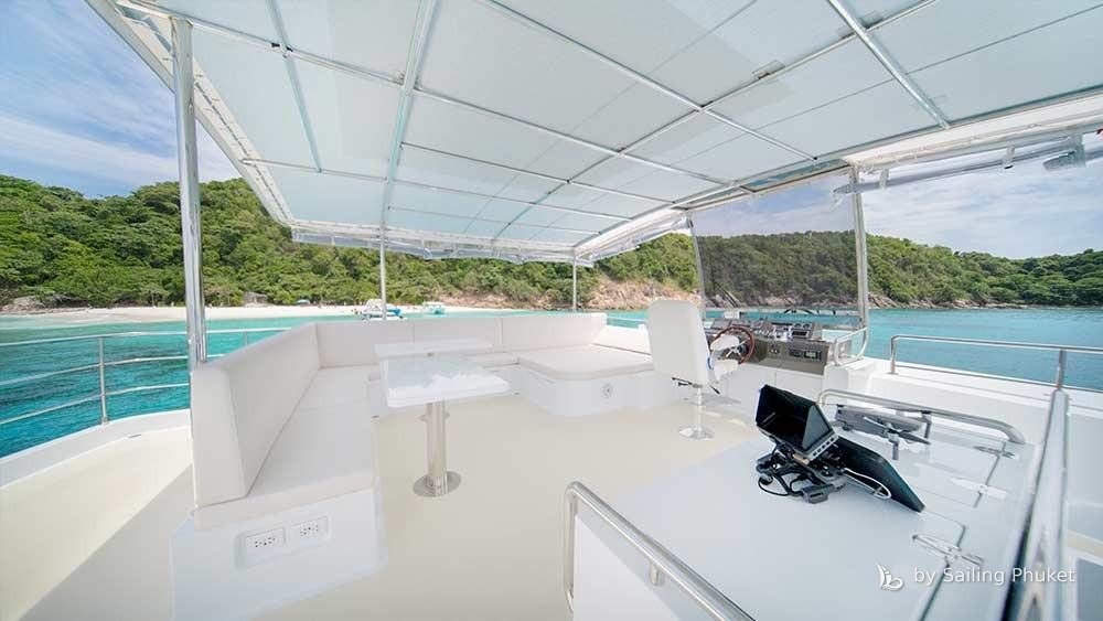Power Catamaran 53ft - private power catamaran charter in Phuket