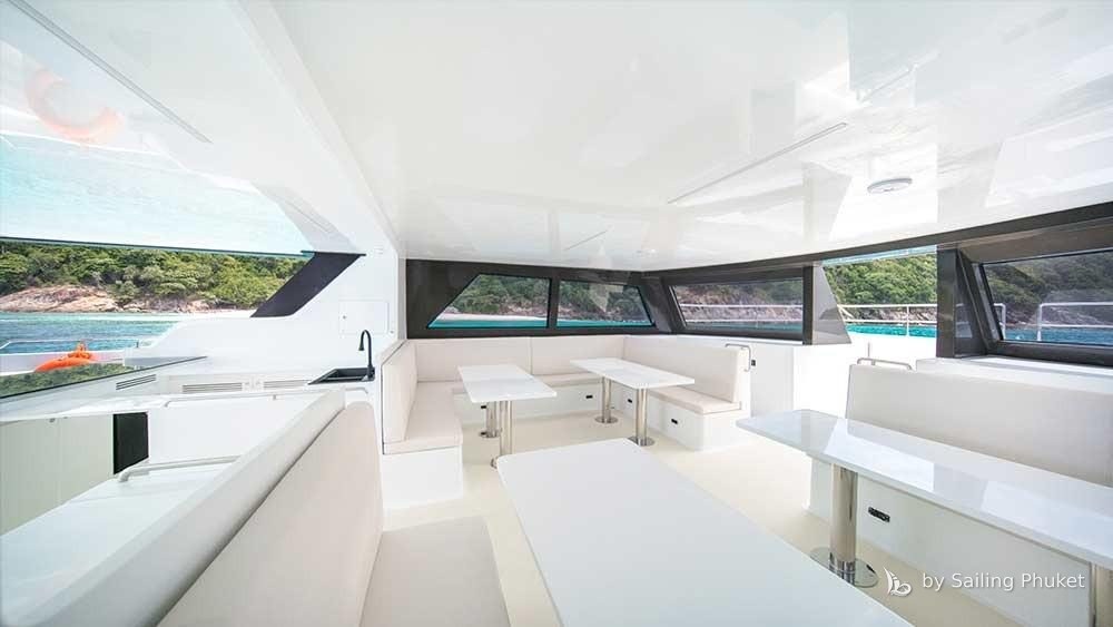 Power Catamaran 53ft on a private charter around Phuket's islands