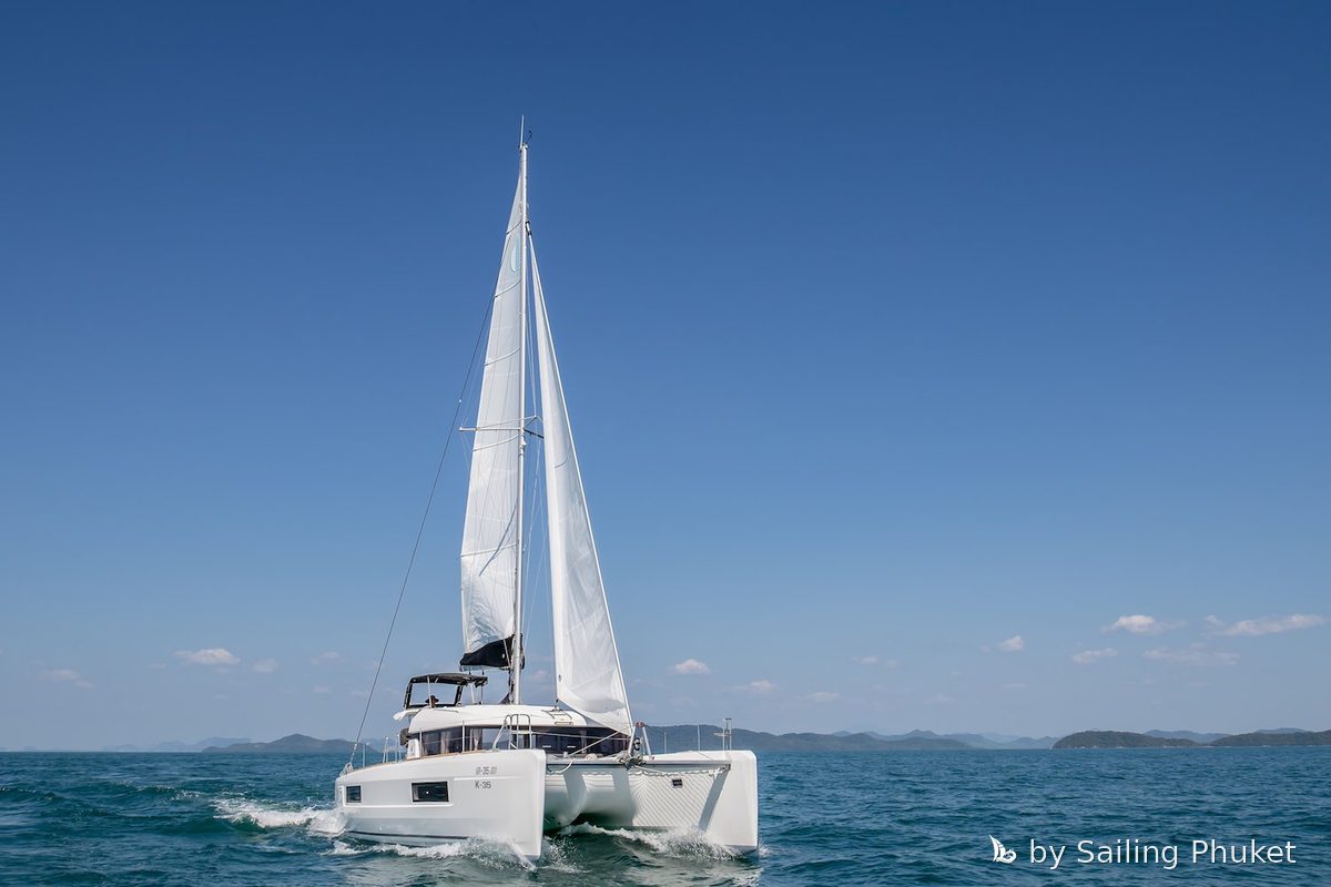 K-35 - bareboat sailing catamaran charter in Phuket