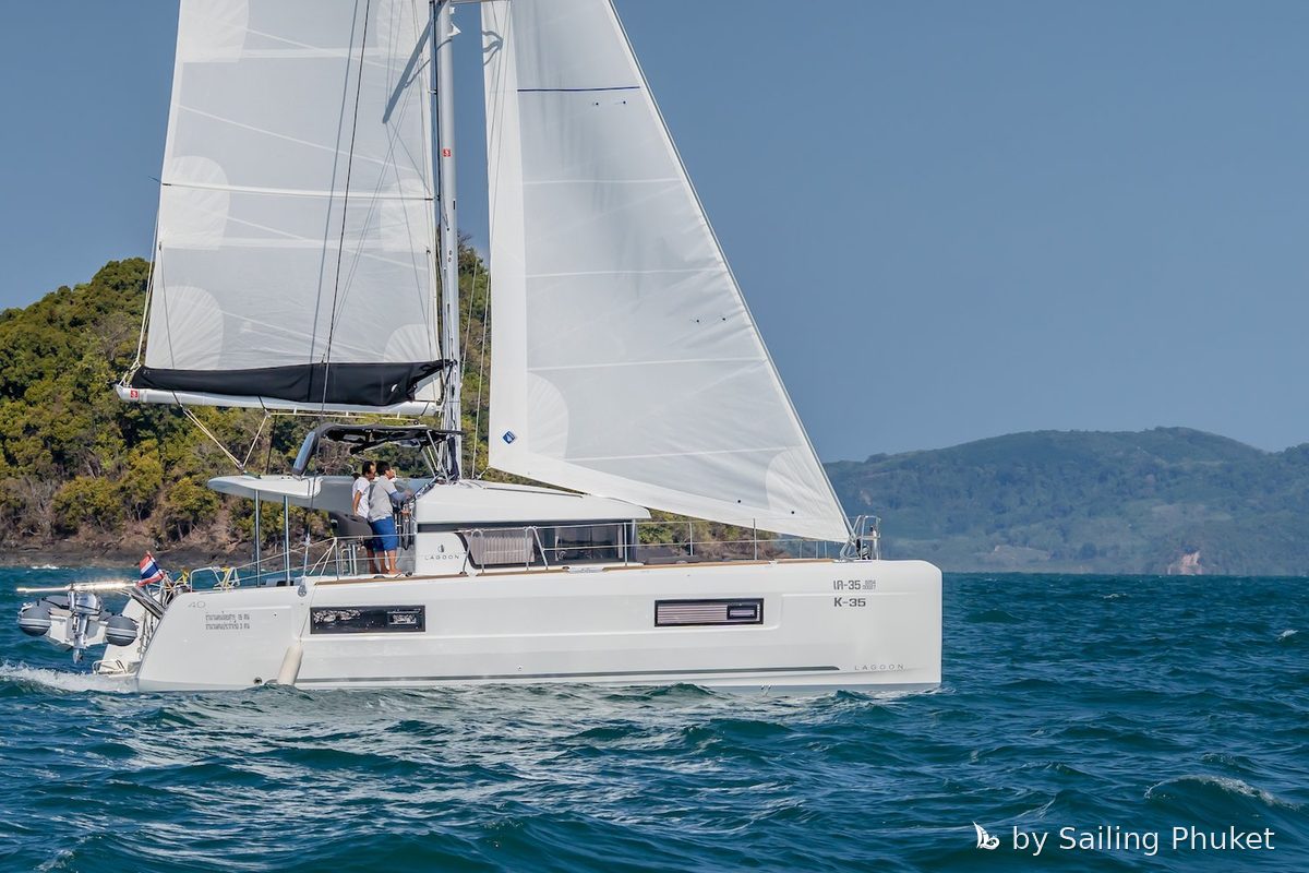 K-35 on a private charter around Phuket's islands