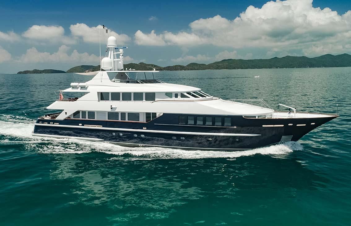 Heesen 129ft - private superyacht charter in Phuket