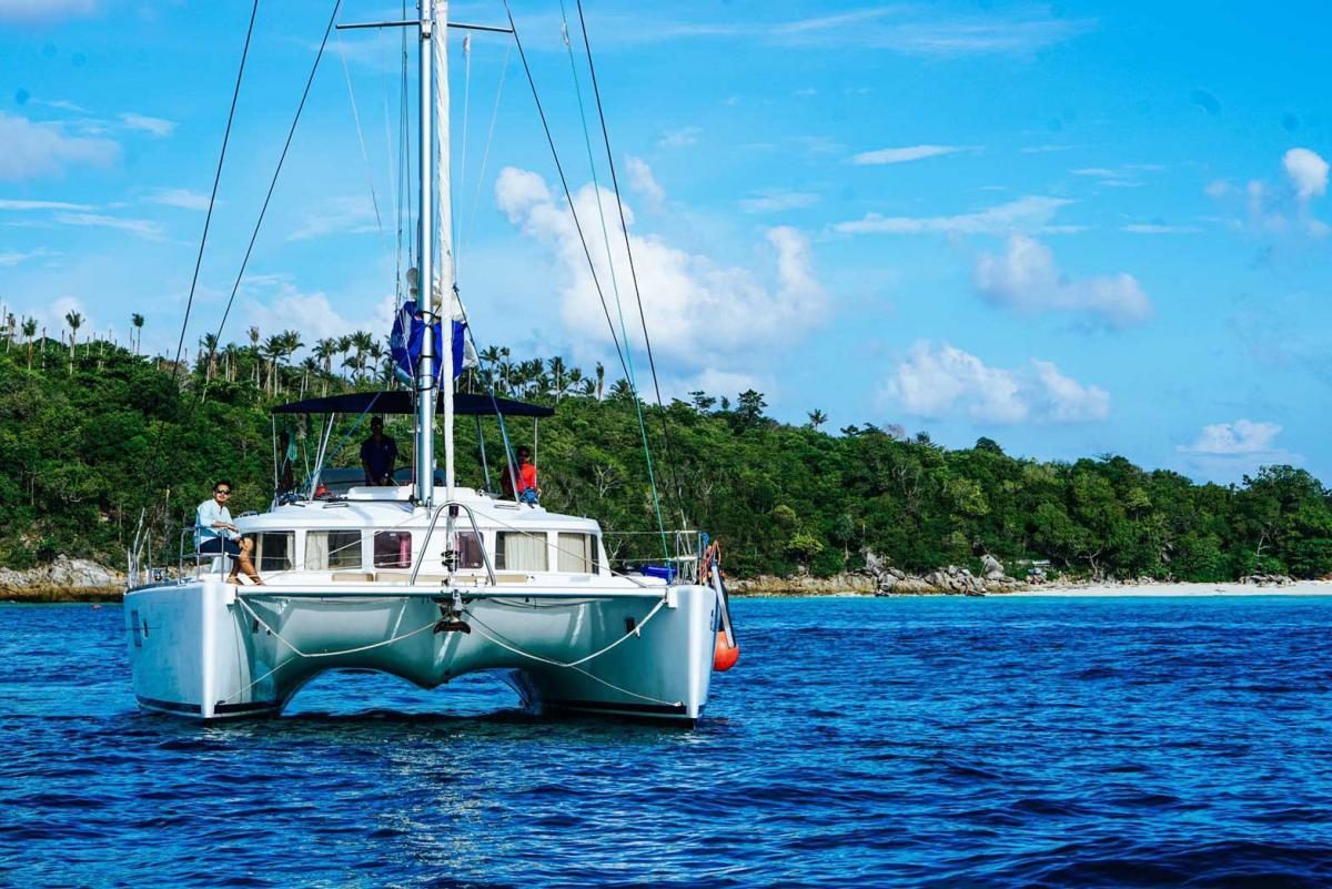 Lagoon 44ft - private sailing catamaran charter in Phuket