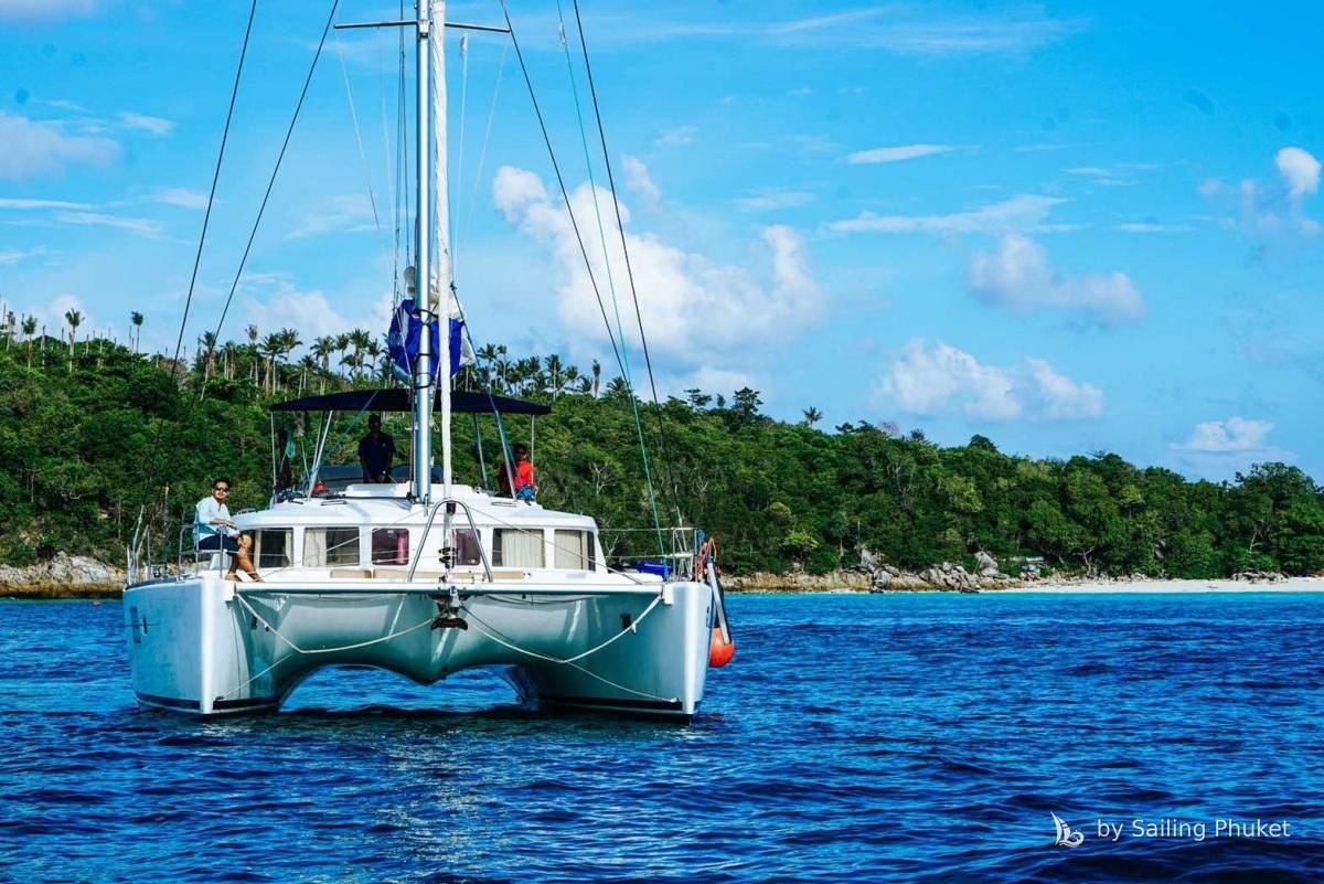 Lagoon 44ft - private sailing catamaran charter in Phuket