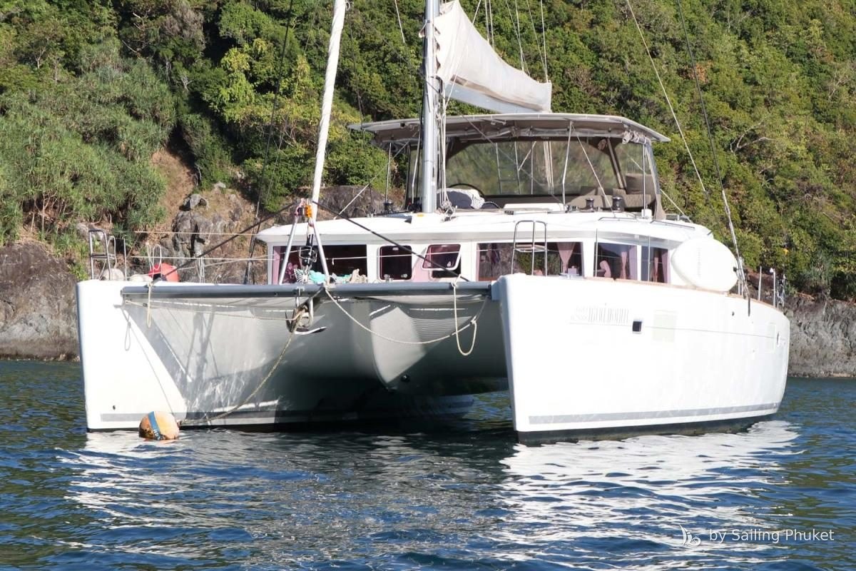 SY Saint Anna on a private charter around Phuket's islands