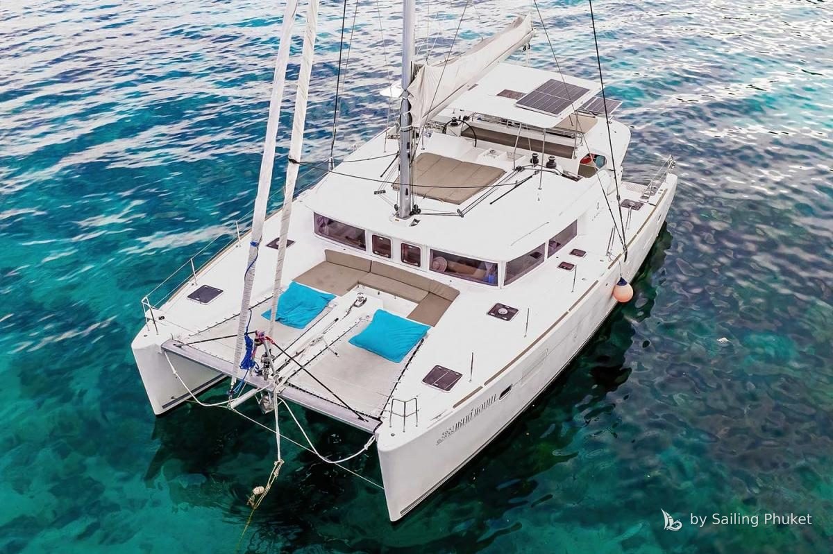 SY Saint Anna on a private charter around Phuket's islands