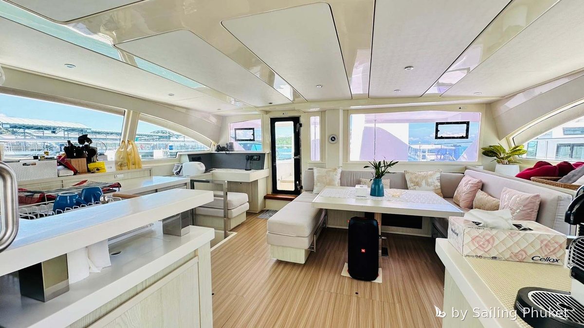 SY Saint Anna on a private charter around Phuket's islands