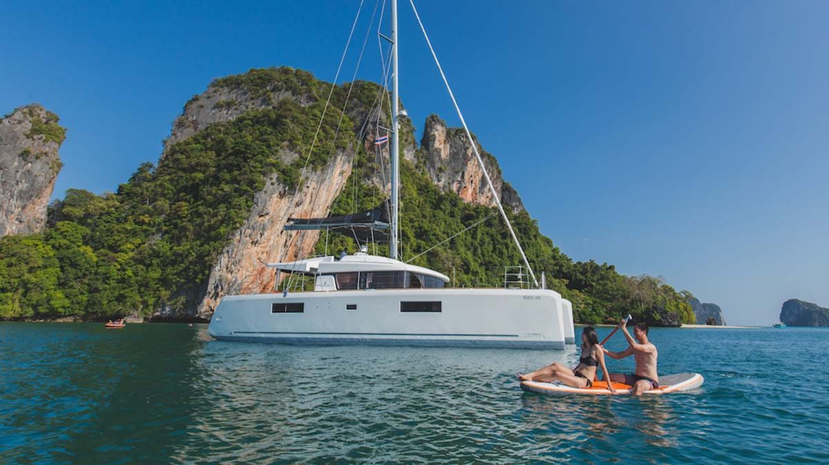 Lagoon 52ft - private sailing catamaran charter in Phuket