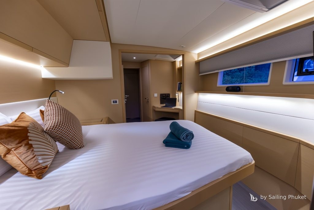 Lagoon 52ft on a private charter around Phuket's islands