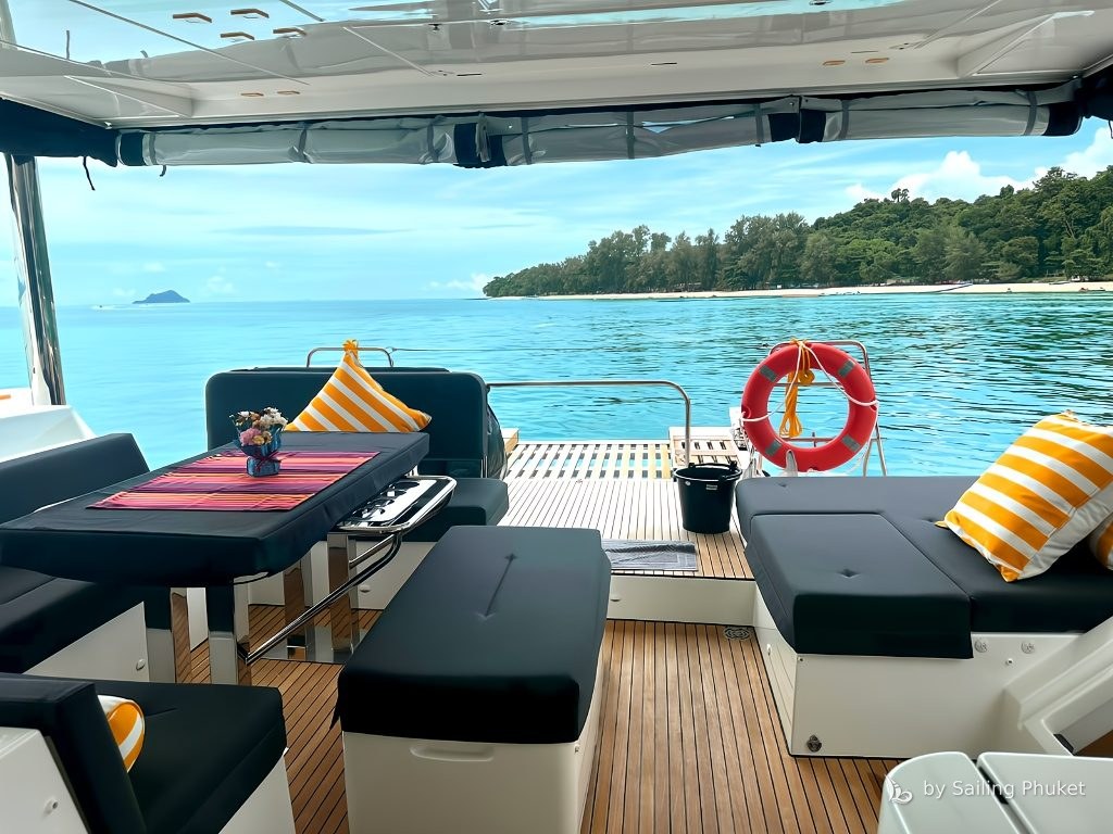 Lagoon 52ft - private sailing catamaran charter in Phuket