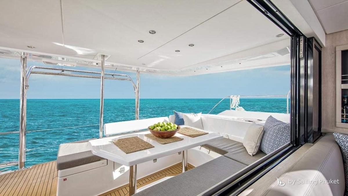 Leopard 43ft on a private charter around Phuket's islands
