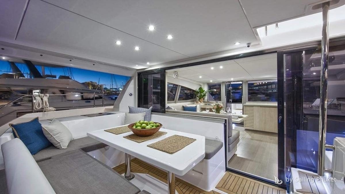 Leopard 43ft on a private charter around Phuket's islands