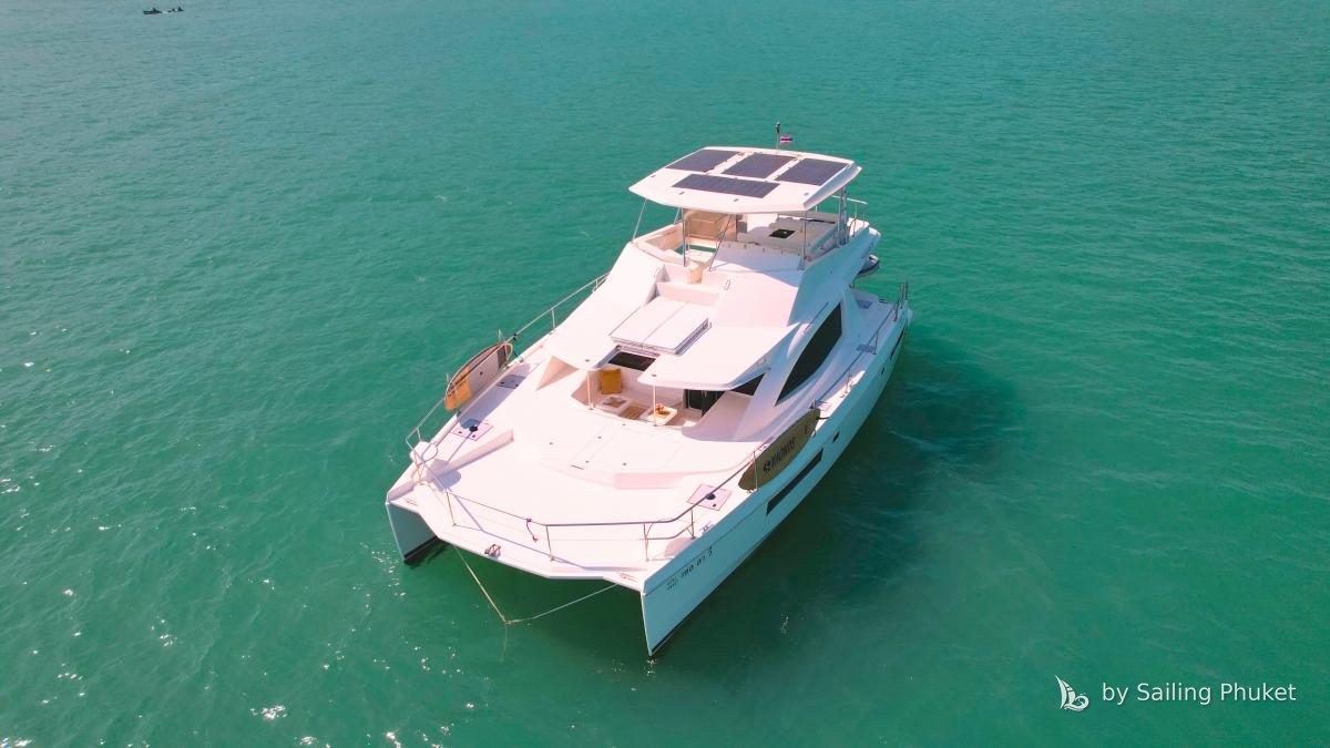 Leopard 51ft on a private charter around Phuket's islands