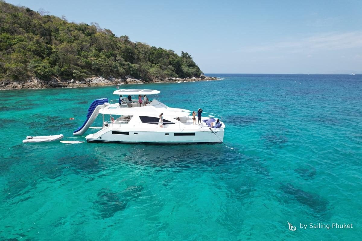 Leopard 51ft on a private charter around Phuket's islands