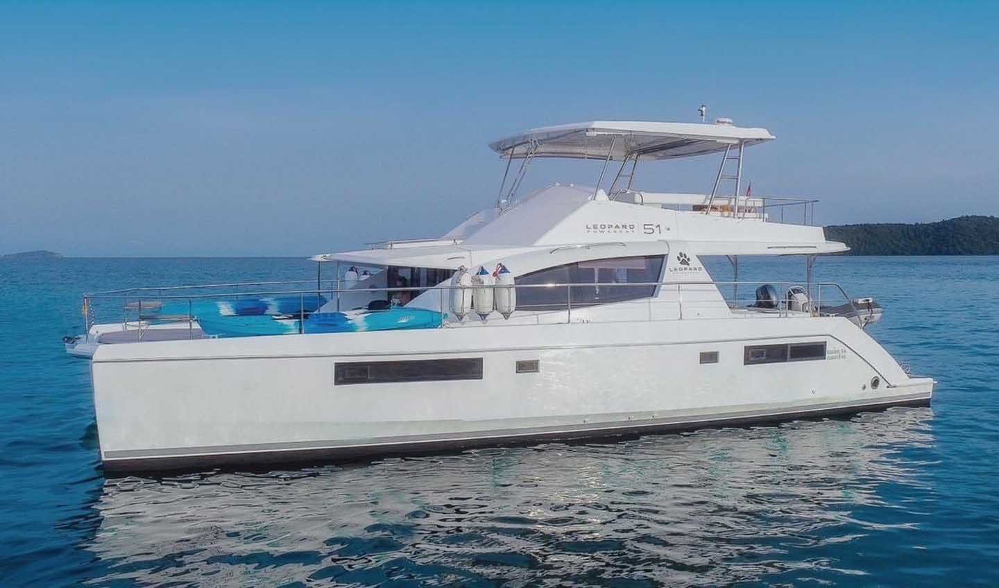 Leopard 51ft - private sailing catamaran charter in Phuket