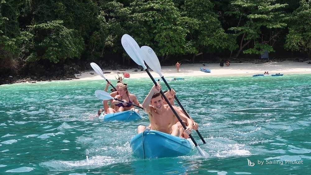 Leopard 51ft on a private charter around Phuket's islands