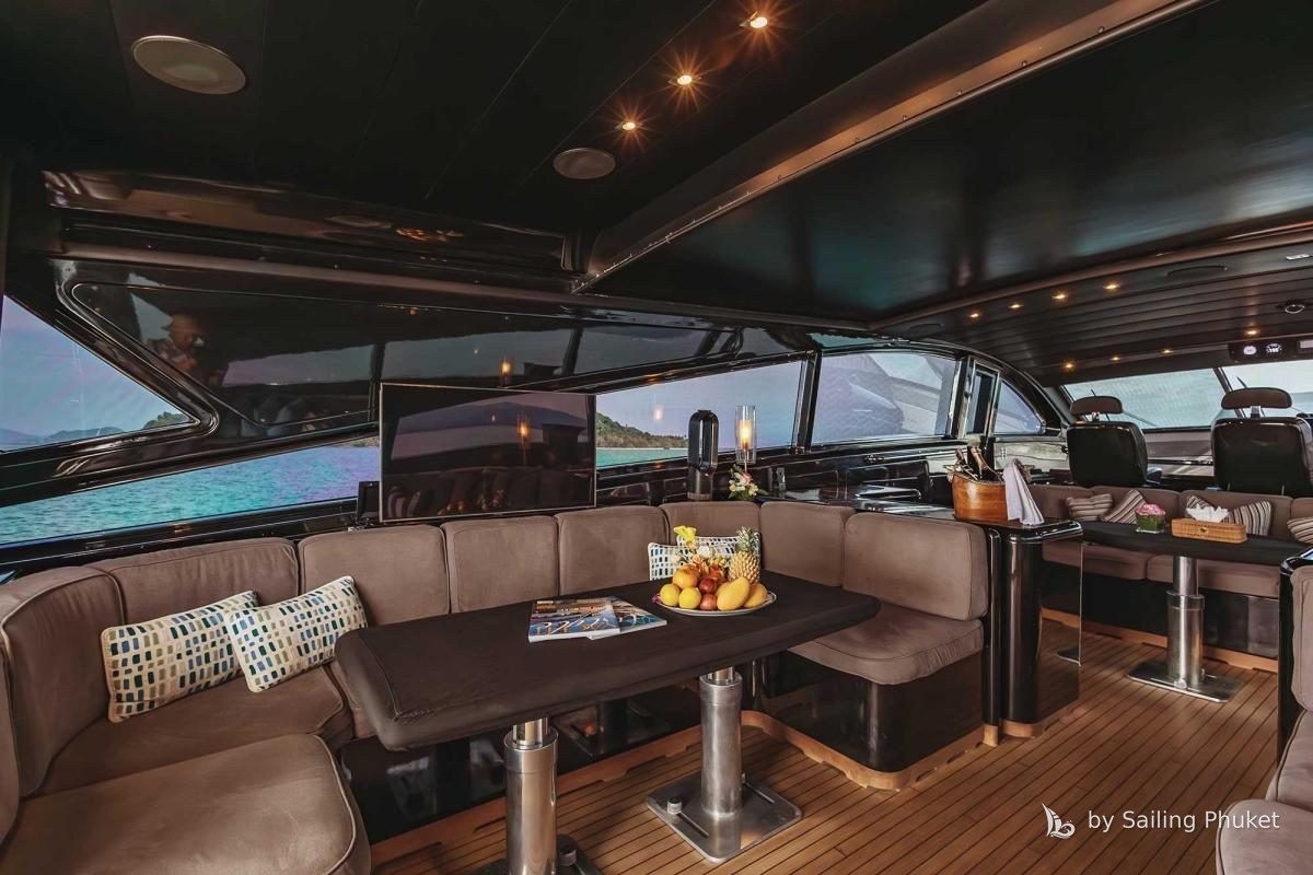 Leopard 90ft on a private charter around Phuket's islands
