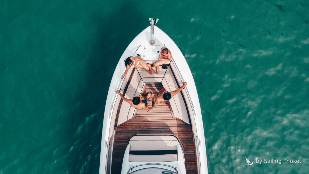 42ft Ocean Pearl - private motor yacht charter in Phuket