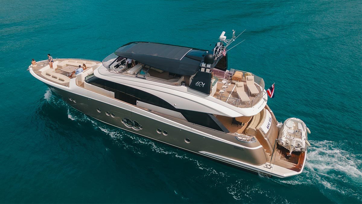 Monte Carlo 86ft - private superyacht charter in Phuket