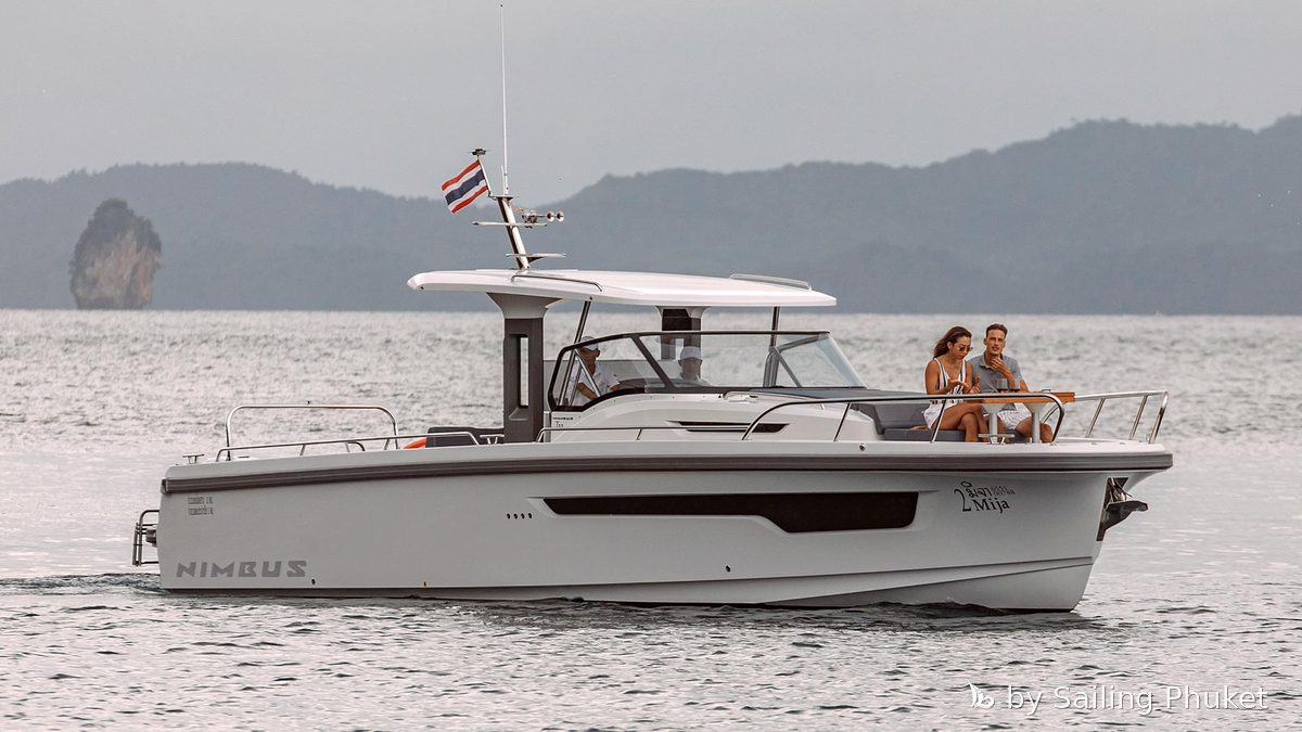 Nimbus T11 Mija 2 on a private charter around Phuket's islands