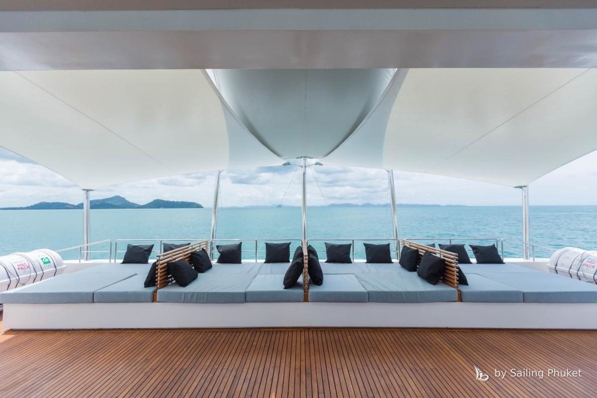 Party Catamaran 111ft on a private charter around Phuket's islands