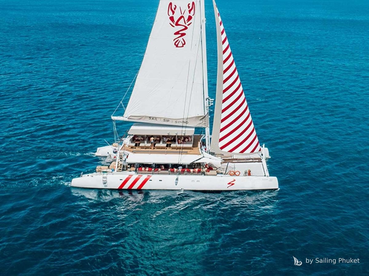 Party Catamaran 78ft - private party boat charter in Phuket