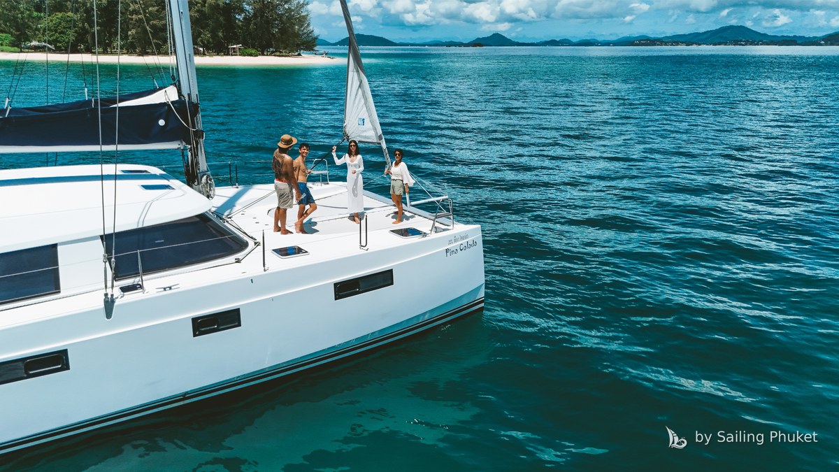 Pina Colada on a private charter around Phuket's islands
