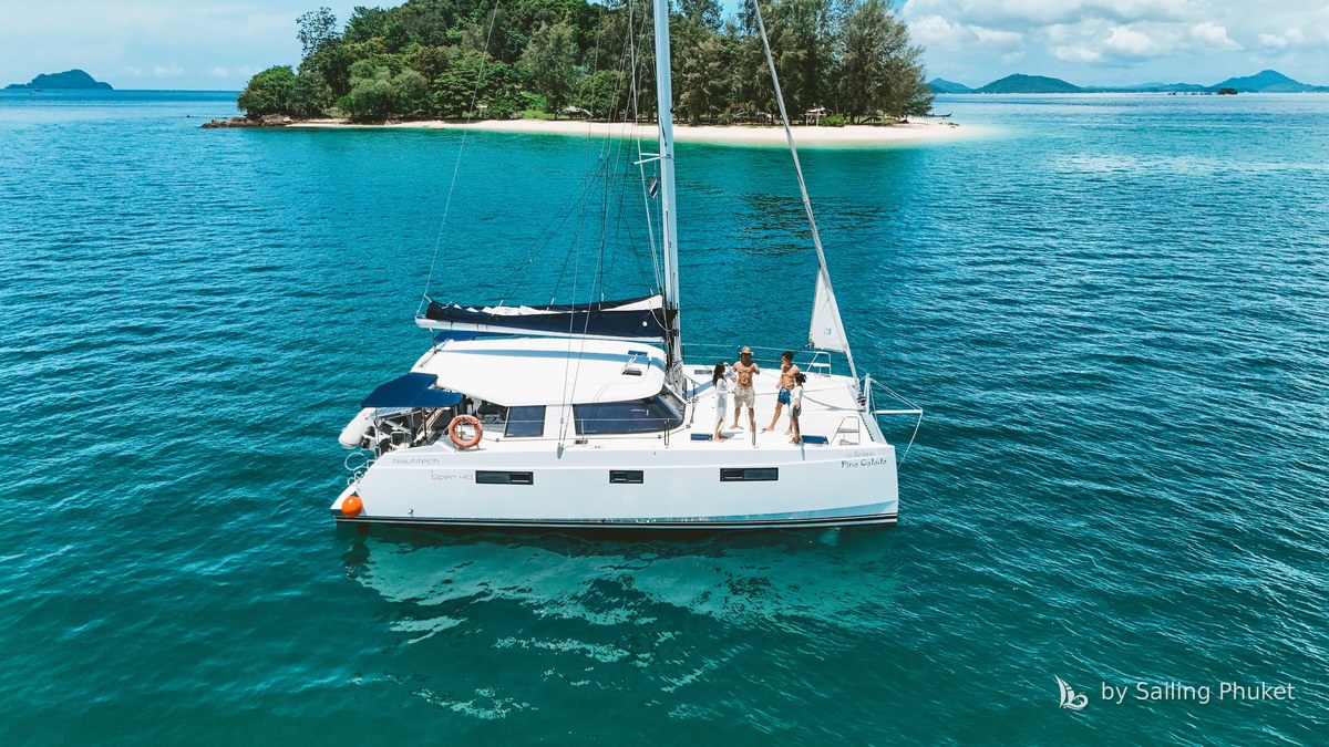 Pina Colada - private sailing catamaran charter in Phuket