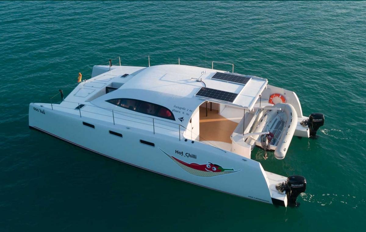 Power Catamaran 38ft - private power catamaran charter in Phuket