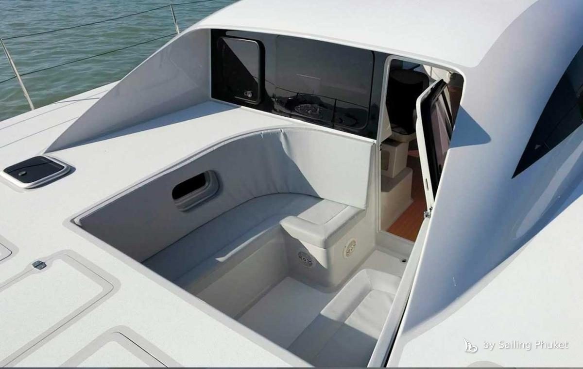 Power Catamaran 38ft on a private charter around Phuket's islands