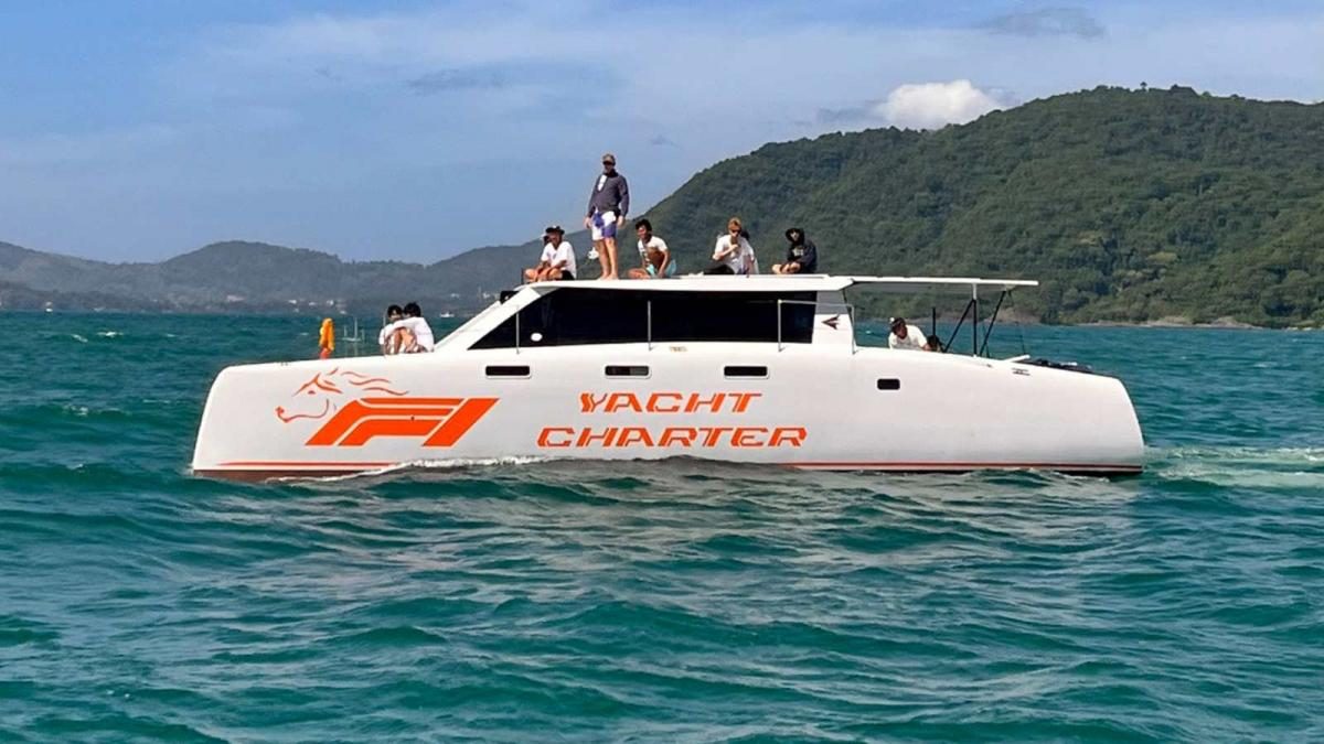 Power Catamaran 40ft - private power catamaran charter in Phuket