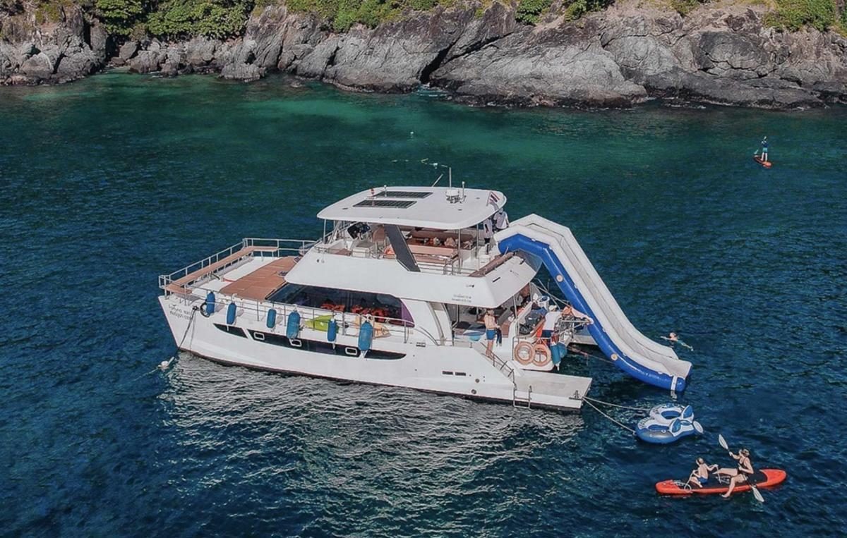 Power Catamaran 46ft - private power catamaran charter in Phuket